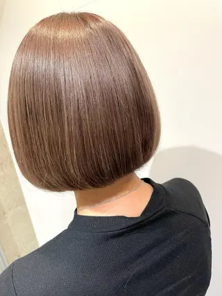 ミディアム カラー ハイライトが 得意なニキです😊のヘアスタイル