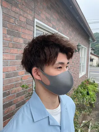 パーマ メンズ Mintleaf 💛MAYUKOのヘアスタイル