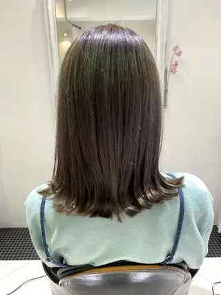 ミディアム カラー ducha所属・DUCHA Tomida naoのヘアスタイル
