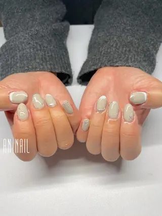 ショート AN Nailのネイルデザイン