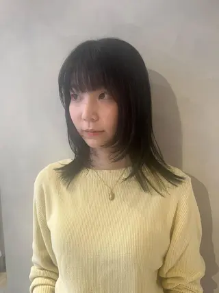 ミディアム ボブ/ベージュ/ パーマ🪿近森ゆいのヘアスタイル