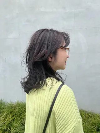 ミディアム カラー assort 🦋 Akari🦋🦋のヘアスタイル