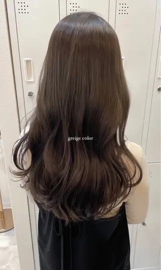 ロング カラー mareka/顔周り /透明感カラー🤍のヘアスタイル