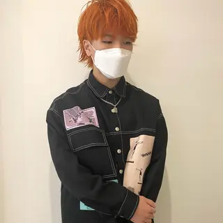 ショート カラー メンズ 永野 正芳のヘアスタイル