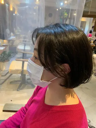 ショート ヘアアレンジ putri 川邉 優花のヘアスタイル