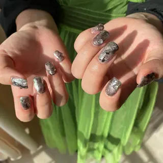 ネイル ゆびノさき茨木店 ニュアンス/アートのネイルデザイン