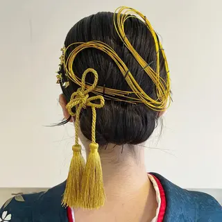 セミロング ヘアアレンジ サソウ ユリエ🥥のヘアスタイル