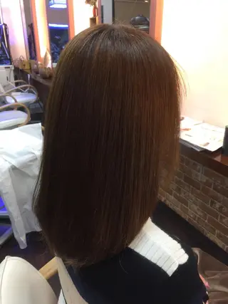 ロング パーマ 桧山 真のヘアスタイル