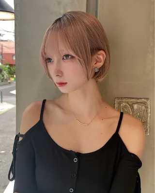 ショート カラー 💎透明感カラー特化 💎TAISEIのヘアスタイル