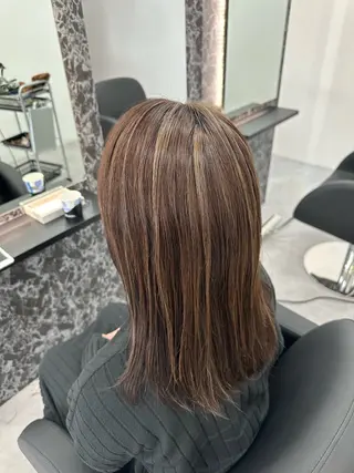 ミディアム 大日方 祐介のヘアスタイル