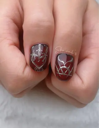 ネイル Blushオーナー Shiinaのネイルデザイン