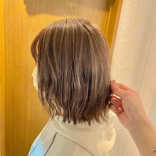 ショート カラー 山田勇真 ボブ/縮毛矯正/金山のヘアスタイル