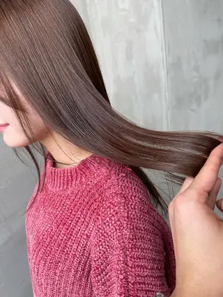 ロング カラー TOMO GEEKS代表のヘアスタイル