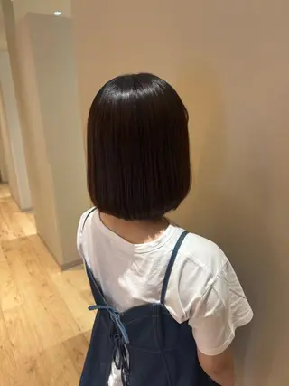 ショート 黒島優香🦋 /縮毛矯正/髪質改善のヘアスタイル