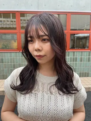 カラー SALOWIN新宿三丁目frente所属・髪質改善/艶カラー MISATOのヘアスタイル