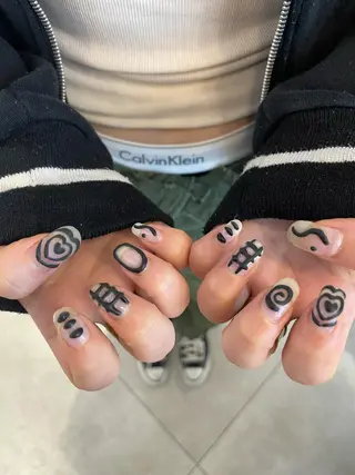 ネイル hair&nail ☯️アイリ☯️のネイルデザイン