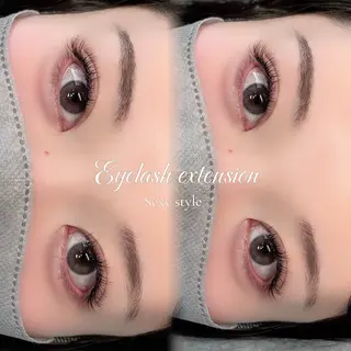 マツエク・マツパ ᴘʟᴀᴛɪɴᴜᴍ ᴅᴏʟʟ❤︎ʀɪɴᴀのマツエク・マツパデザイン