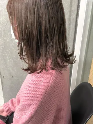 セミロング カラー ヘアアレンジ メンズ似合わせ🪞 副店長 kotoriのヘアスタイル