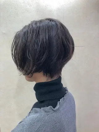 ショート カラー 【ニュアンスカラー・ 髪質改善】スズキカナのヘアスタイル