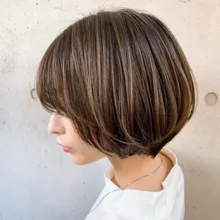 ショート 銀座No.1髪質改善 縮毛矯正/本木のヘアスタイル