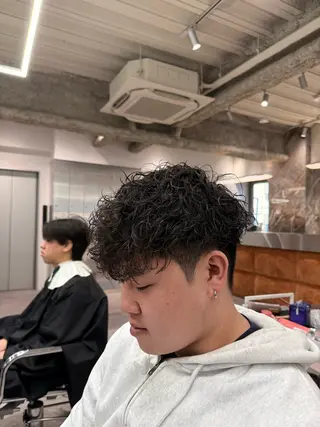 ショート メンズ MEN’S SALON HAVANA所属・渋谷/海外風/ メンズパーマ千尋のヘアスタイル