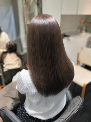 セミロング カラー ducha所属・DUCHA Tomida naoのヘアスタイル