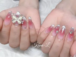 カラー ネイル 芦辺 香奈のネイルデザイン