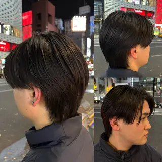 パーマ メンズ マスダ リョウタのヘアスタイル