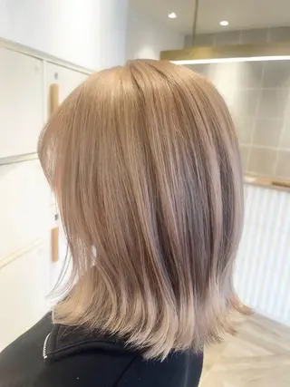 ミディアム カラー 🫧透明感カラー🫧 マヤのヘアスタイル