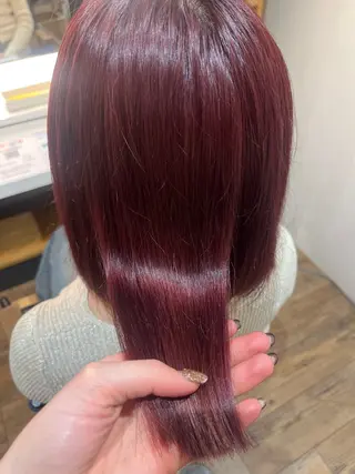 ミディアム カラー AFLOAT pd+ KOBE Smart Salon所属・カラー/ストレート 🕊‎佐藤友奈‎🤍のヘアスタイル