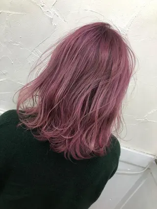 ミディアム カラー PSY(サイ)所属・PSY(サイ)池袋 金田尚久🎨のヘアスタイル