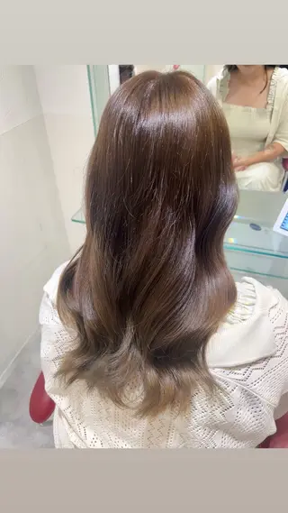 セミロング 堀江 優妃のヘアスタイル