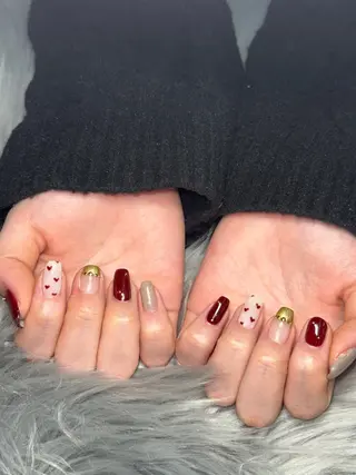 ネイル Momoka 🍑🎀のネイルデザイン