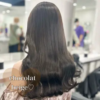 ロング カラー 🎀暖色/ラベンダー /paru🤍のヘアスタイル