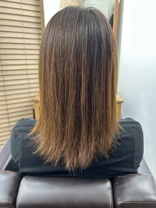 ミディアム GO TODAY SHAiRE SALON所属・美髪矯正/ LISAのヘアスタイル