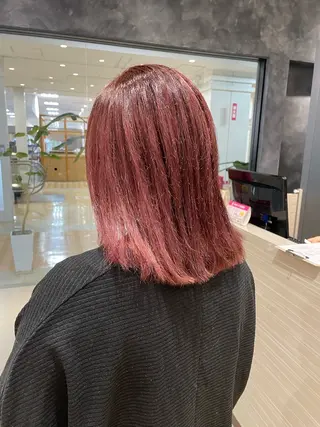 セミロング キルンサンピアン所属・ナチュラルカラー 児玉優香のヘアスタイル