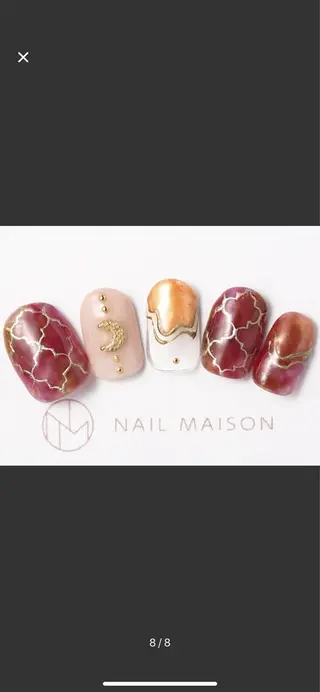 ネイル ネイルメゾン  池袋店所属・Nagashima    Kのネイルデザイン