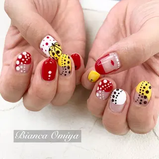 ネイル ネイルサロンビアンカ 大宮店長 モリサワのネイルデザイン