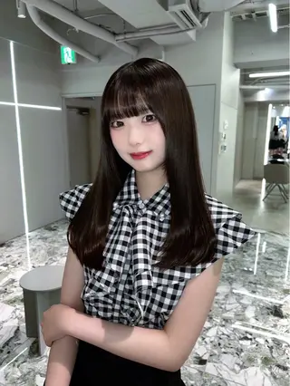 カラー GEM/名駅 wakanaのヘアスタイル