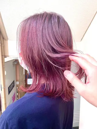 ミディアム カラー 💎髪質改善💎 デザイナーshinのヘアスタイル