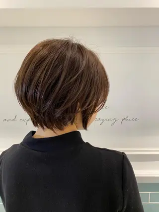 ショート 髪質改善レイヤー/ ボブたんの翔太のヘアスタイル