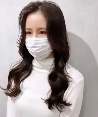 ロング カラー カラー系/カット特化 🟠オオタキマサシのヘアスタイル