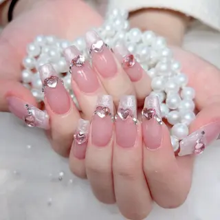 ネイル M🌷nail 長さだし専門店のネイルデザイン