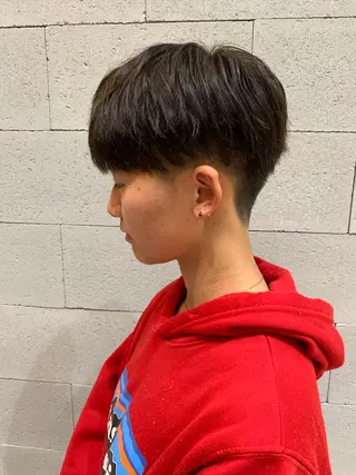 ショート longtemps所属・カワサキ マホのヘアスタイル