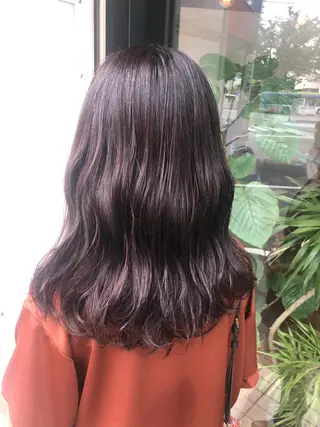 セミロング カラー ✿ すずかのヘアスタイル