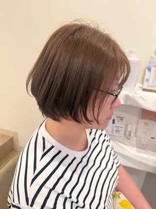 ショート SAKURA beauty rivage所属・中農 有梨恵のヘアスタイル