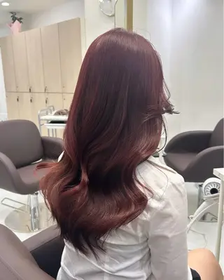 セミロング カラー IS所属・横浜美容室/透明感 カラー/レイヤーのヘアスタイル