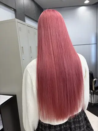 ロング カラー🌈/カット /栄/misa👻のヘアスタイル