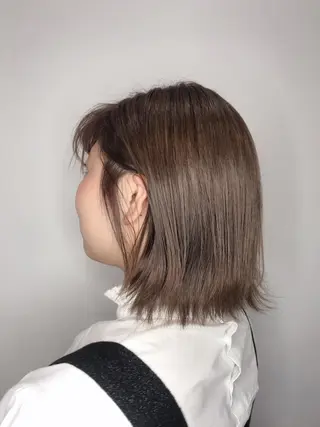 ミディアム 透明感韓国ヘア♡ みつきのヘアスタイル