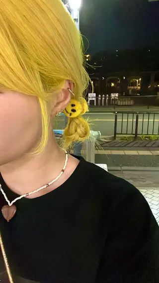 カラー ドアベルヘアリビング所属・加藤志保 🎗️🫧モデル募集のヘアスタイル